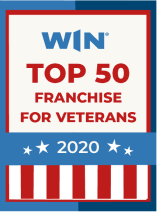 Top 50 Franchise for Veterans Badge 2020