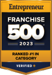 Number 1 ranked franchise badge