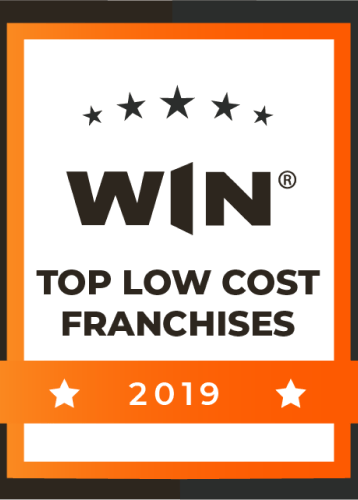 Top Low Cost Franchises Badge 2019