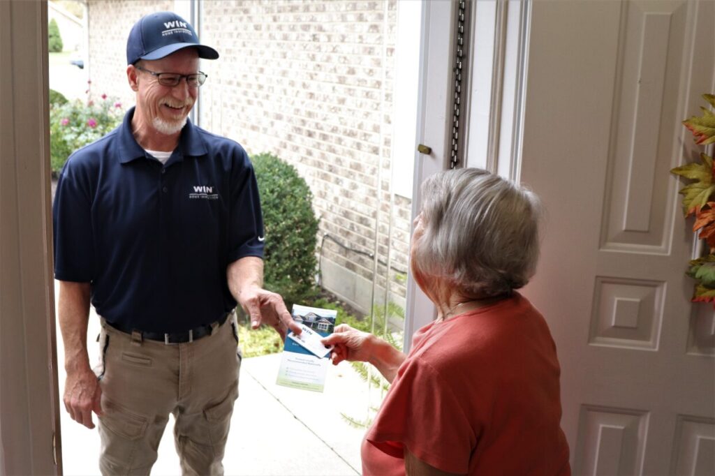 WIN Home Inspector Serving in their Community