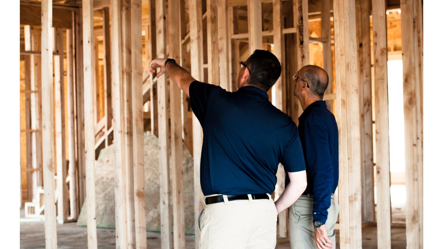 Two inspectors doing a construction inspection